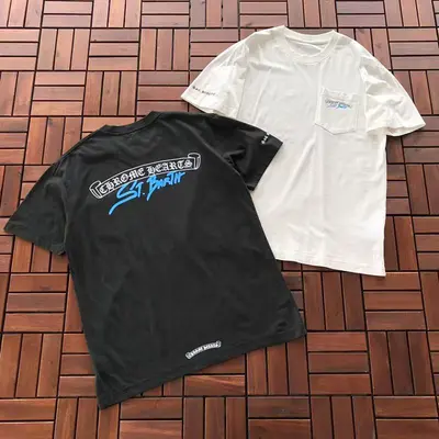 ￥~109 CH🔥OM🔥 HE🔥RTS T-SHIRT 55022660 (im 185CM 80KG iwear size S in the photo)