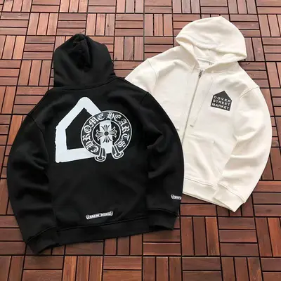 ￥~288 CH🔥OM🔥 HE🔥RTS & DSM HOODIE FLEECE 55022638 (im 185CM 80KG iwear size XL in the photo)