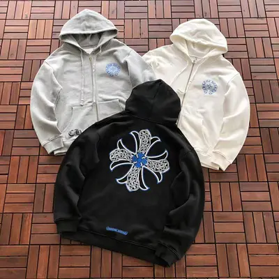 ￥~229 CH🔥OM🔥 HE🔥RTS HOODIE FLEECE 55022671 (im 185CM 80KG iwear size XL in the photo)