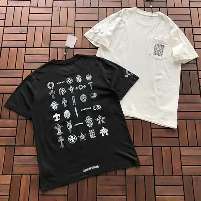 ￥~109 CH🔥OM🔥 HE🔥RTS T-SHIRT 55022628 (im 185CM 80KG iwear size S in the photo)