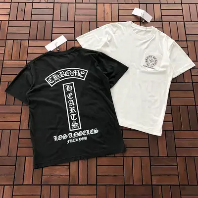 ￥~109 CH🔥OM🔥 HE🔥RTS T-SHIRT 55022626 (im 185CM 80KG iwear size S in the photo)
