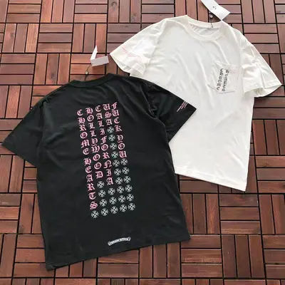 ￥~109 CH🔥OM🔥 HE🔥RTS T-SHIRT 55022623 (im 185CM 80KG iwear size S in the photo)