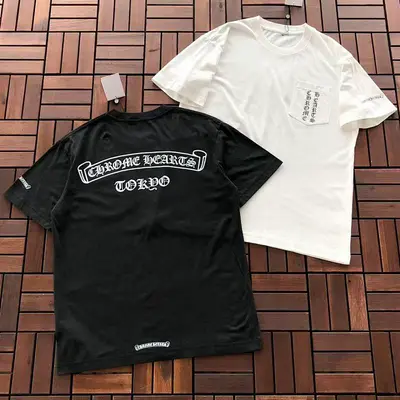 ￥~109 CH🔥OM🔥 HE🔥RTS T-SHIRT 55022621 (im 185CM 80KG iwear size S in the photo)