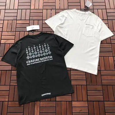 ￥~109 CH🔥OM🔥 HE🔥RTS T-SHIRT 55022617 (im 185CM 80KG iwear size S in the photo)
