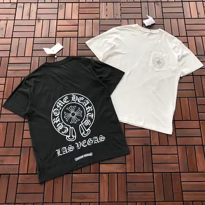 ￥~109 CH🔥OM🔥 HE🔥RTS T-SHIRT 55022616 (im 185CM 80KG iwear size S in the photo)