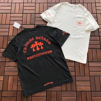 ￥~109 CH🔥OM🔥 HE🔥RTS T-SHIRT 55022612 (im 185CM 80KG iwear size S in the photo)