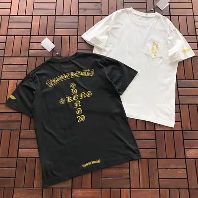 ￥~109 CH🔥OM🔥 HE🔥RTS T-SHIRT 55022611 (im 185CM 80KG iwear size S in the photo)