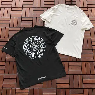 ￥~109 CH🔥OM🔥 HE🔥RTS T-SHIRT 55022610 (im 185CM 80KG iwear size S in the photo)