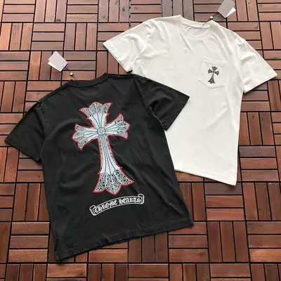 ￥~109 CH🔥OM🔥 HE🔥RTS T-SHIRT 55022608 (im 185CM 80KG iwear size S in the photo)