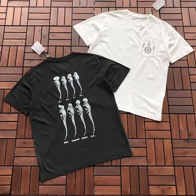 ￥~109 CH🔥OM🔥 HE🔥RTS T-SHIRT 55022606 (im 185CM 80KG iwear size S in the photo)