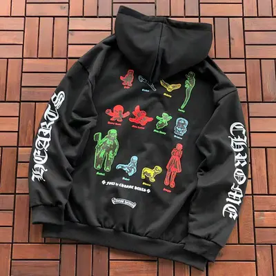 ￥~139 CH🔥OM🔥 HE🔥RTS HOODIE 77022721 (im 185CM 80KG iwear size M in the photo)