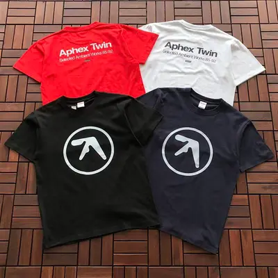 ￥~95 S🔥P🔥E🔥E & APHEX TWIN T-SHIRT 55022710 (im 176CM 58KG iwear size M in the photo)