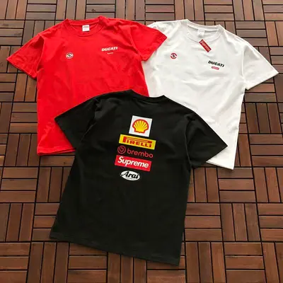 ￥~95 S🔥P🔥E🔥E & DUCATI T-SHIRT 55022743 (im 176CM 58KG iwear size M in the photo)