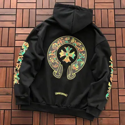 ￥~139 CH🔥OM🔥 HE🔥RTS HOODIE 77022720 (im 185CM 80KG iwear size M in the photo)