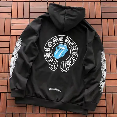 ￥~139 CH🔥OM🔥 HE🔥RTS HOODIE 77022719 (im 185CM 80KG iwear size XL in the photo)