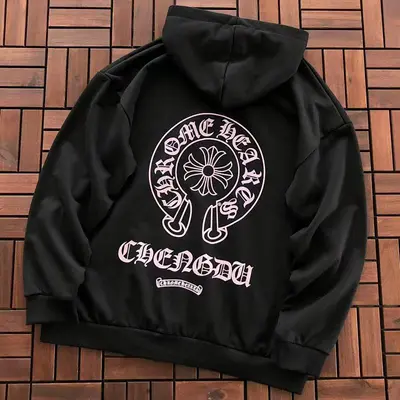 ￥~139 CH🔥OM🔥 HE🔥RTS HOODIE 77022715 (im 185CM 80KG iwear size XL in the photo)