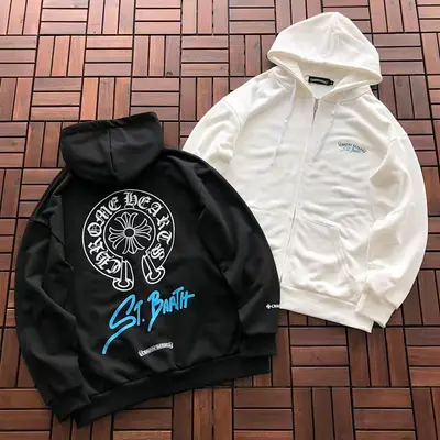 ￥~139 CH🔥OM🔥 HE🔥RTS HOODIE 77022709 (im 185CM 80KG iwear size M in the photo)