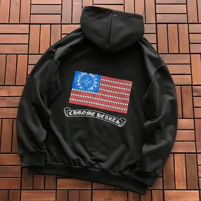 ￥~139 CH🔥OM🔥 HE🔥RTS HOODIE 77022722(im 185CM 80KG iwear size M in the photo)