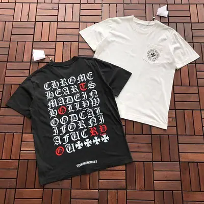 ￥~109 CH🔥OM🔥 HE🔥RTS T-SHIRT 55022705 (im 185CM 80KG iwear size S in the photo)