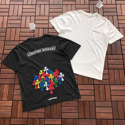 ￥~109 CH🔥OM🔥 HE🔥RTS T-SHIRT 55022702 (im 185CM 80KG iwear size S in the photo)