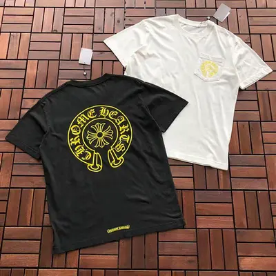 ￥~109 CH🔥OM🔥 HE🔥RTS T-SHIRT 55022701 (im 185CM 80KG iwear size S in the photo)