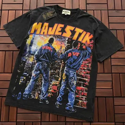￥~115 VINTAGE T-SHIRT 55022834 (im 185CM 80KG iwear size S in the photo)