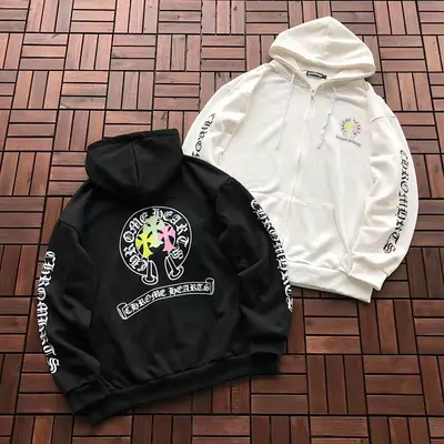 ￥~139 CH🔥OM🔥 HE🔥RTS HOODIE 77022803 (im 185CM 80KG iwear size M in the photo)