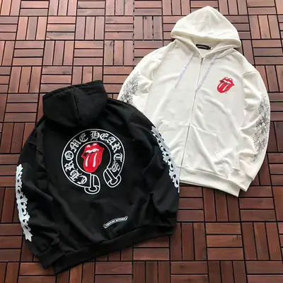 ￥~139 CH🔥OM🔥 HE🔥RTS HOODIE 77022802 (im 185CM 80KG iwear size S in the photo)