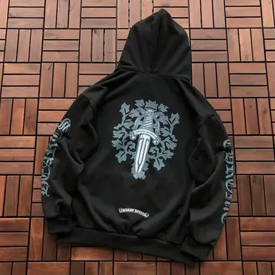 ￥~139 CH🔥OM🔥 HE🔥RTS HOODIE 77022801 (im 185CM 80KG iwear size S in the photo)