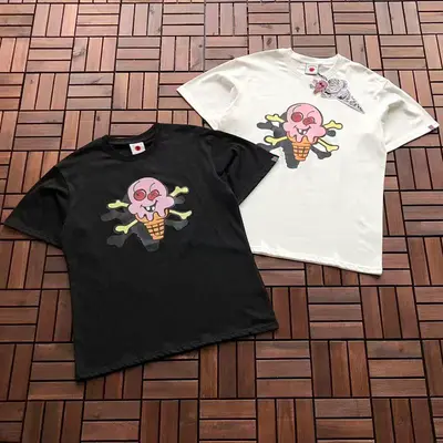 ￥~99 ICECREAM T-SHIRT 55022805 (im 185CM 80KG iwear size M in the photo)