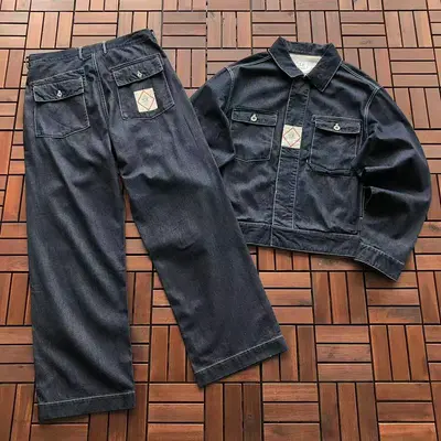 TOP¥~439 PANTS¥~349 C.P. JACKET JEANS 55030107 (im 185CM 70KG iwear size L in the photo)