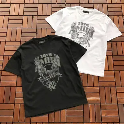 ¥~99 AMIRI T-SHIRT 55030217 (im 176CM 58KG iwear size M in the photo)