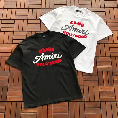 ¥~99 AMIRI T-SHIRT 55030216 (im 176CM 58KG iwear size L in the photo)