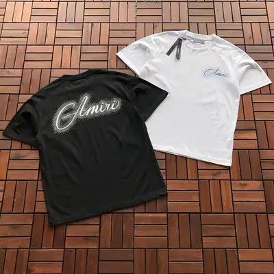¥~99 AMIRI T-SHIRT 55030202 (im 176CM 58KG iwear size M in the photo)