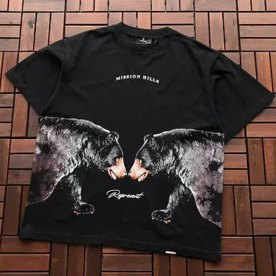 ¥~115 REPRESENT T-SHIRT 66030491 (im 176CM 58KG iwear size M in the photo)