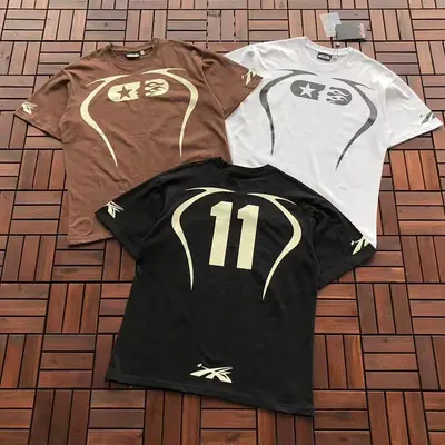 ￥~109 HELLSTAR T-SHIRT 66030456 (im 176CM 58KG iwear size M in the photo)