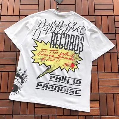 ￥~109 HELLSTAR T-SHIRT 66030455 (im 176CM 58KG iwear size M in the photo)