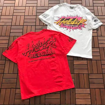 ￥~109 HELLSTAR T-SHIRT 66030477 (im 176CM 58KG iwear size M in the photo)