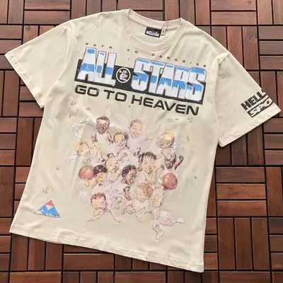 ￥~109 HELLSTAR T-SHIRT 66030445 (im 176CM 58KG iwear size M in the photo)