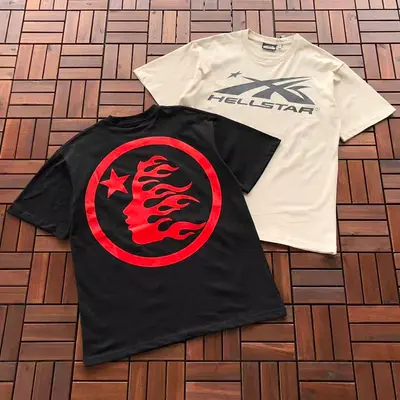 ￥~109 HELLSTAR T-SHIRT 66030444 (im 176CM 58KG iwear size M in the photo)
