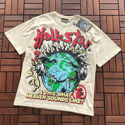 ￥~109 HELLSTAR T-SHIRT 66030412 (im 176CM 58KG iwear size M in the photo)