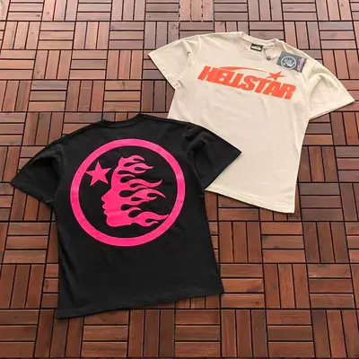￥~109 HELLSTAR T-SHIRT 66030426 (im 176CM 58KG iwear size M in the photo)