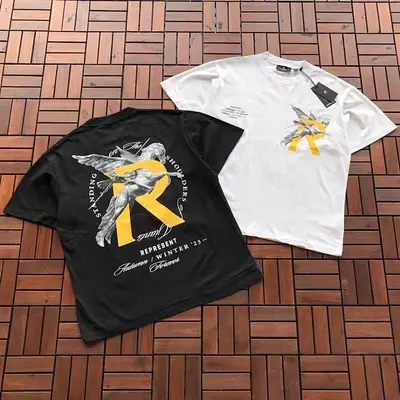 ¥~115 REPRESENT T-SHIRT 66030417 (im 176CM 58KG iwear size M in the photo)