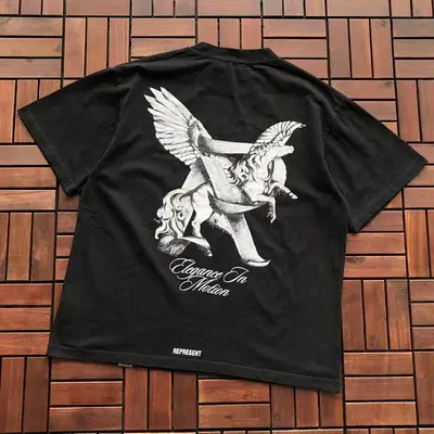 ¥~115 REPRESENT T-SHIRT 66030405 (im 176CM 58KG iwear size M in the photo)
