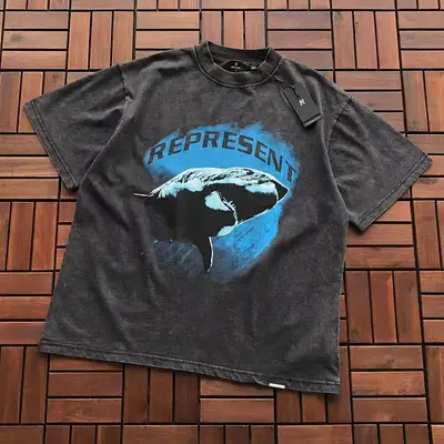 ¥~115 REPRESENT T-SHIRT 66030402 (im 176CM 58KG iwear size M in the photo)