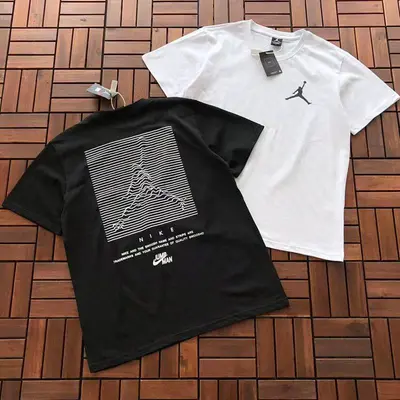 ¥~69 AIR J🔥RD🔥N & N🔥K🔥T-SHIRT 77030543 (im 185CM 70KG iwear size L in the photo)