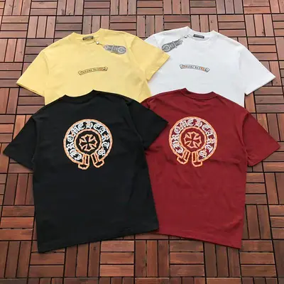 ¥~119 CH🔥OM🔥 HE🔥RTS T-SHIRT 55030518 (im 185CM 70KG iwear size M in the photo)