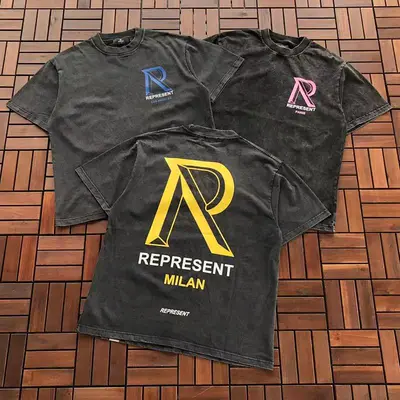 ¥~115 REPRESENT T-SHIRT 66030541 (im 185CM 70KG iwear size M in the photo)