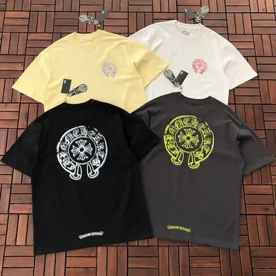 ￥~165 CH🔥OM🔥 HE🔥RTS T-SHIRT 66030510 (im 185CM 80KG iwear size L in the photo)