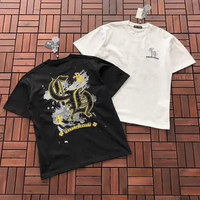 ￥~119 CH🔥OM🔥 HE🔥RTS T-SHIRT 55030612 (im 185CM 80KG iwear size L in the photo)